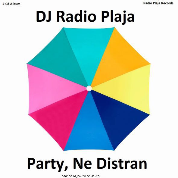 coperta dj radio plaja - party, ne distran album 2026 2cd flac