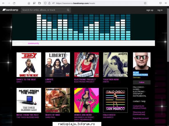 klan disco poate asculta direct sau inregistra de pe iel sau cumpara de pe el


 


 :hi:  :hi: